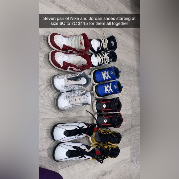 Nike and Jordan Kids' Shoe Collection